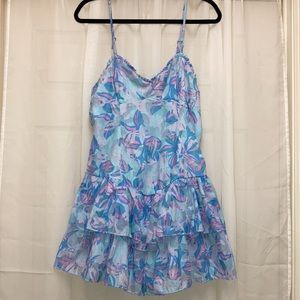 🎉10 For $10🎉Wild Fable Dropped Waist Ruffled Floral Sundress   Size XL